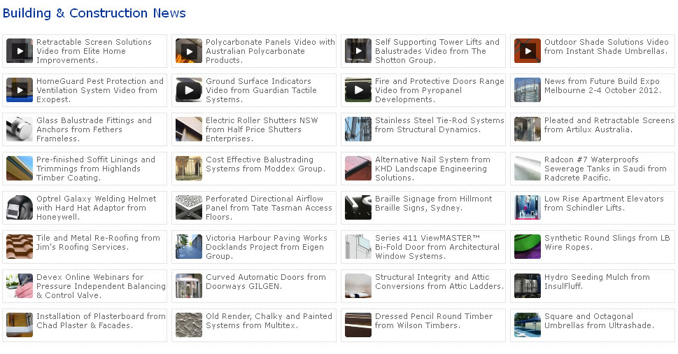 Building & Construction News