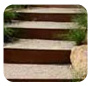 Garden Steps with Steel Edging | FormBoss Metal Garden Edging