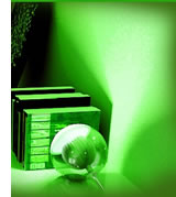 green led feature light