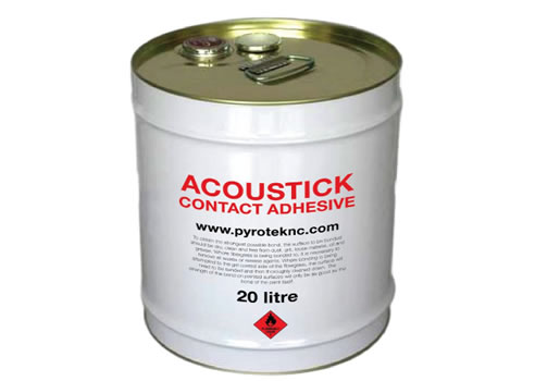contact adhesive acoustick