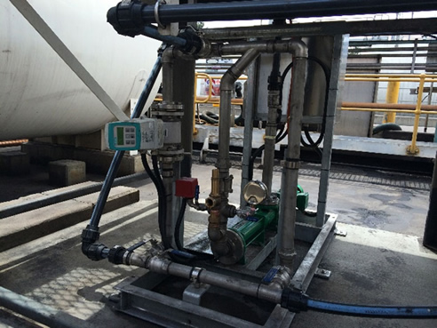 self-contained dosing skid