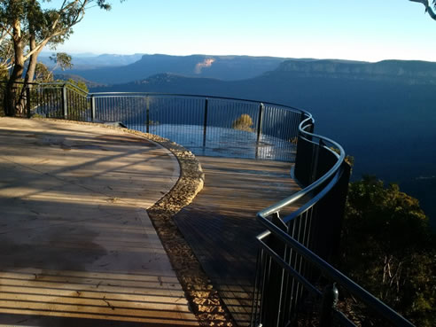 lookout barrier blue mountains