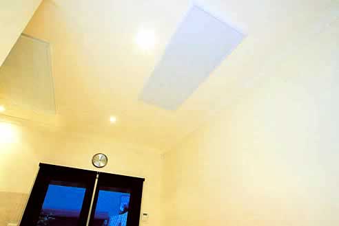 Bathroom Ceiling Heater on Heat On Systems Ceiling Heating Panels