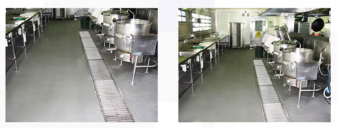 durable commercial kitchen floor