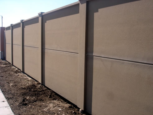 acoustic panel fence