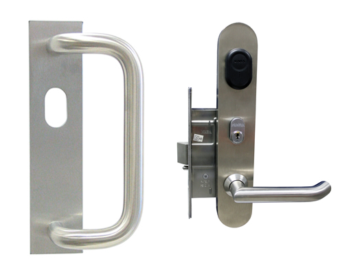 security door handle