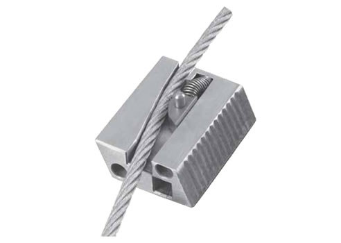 wire cable wedge locking lock crh zinc housing kwik