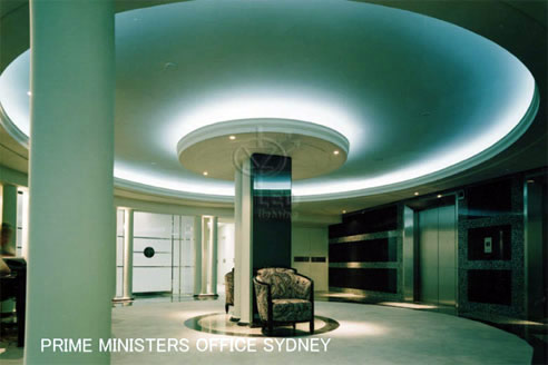 led ribbon for ceiling feature
