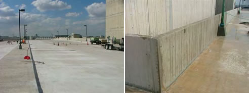 concrete waterproofing and refurbishment at miami airport