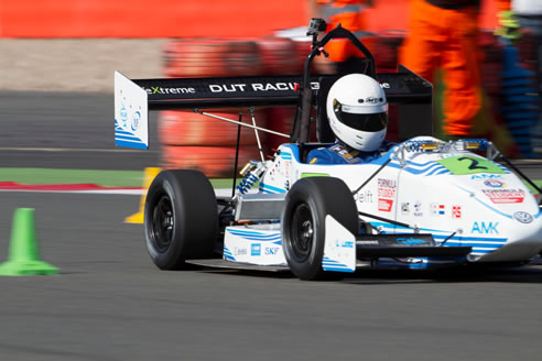 high-performance electrical racing car