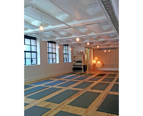 yoga studio fir ceiling panel heaters