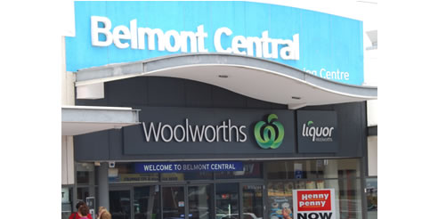belmont central woolworths