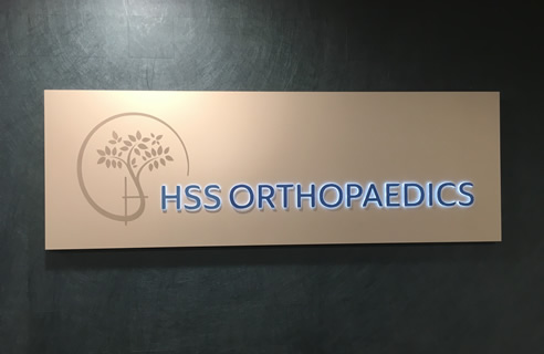 hss orthopedics led sign