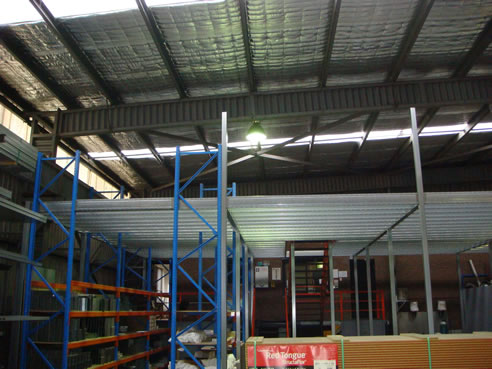 warehouse mezzanine level
