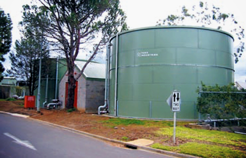 Tank Industries manufactures, supplies and installs water tanks from Hunt Engineering