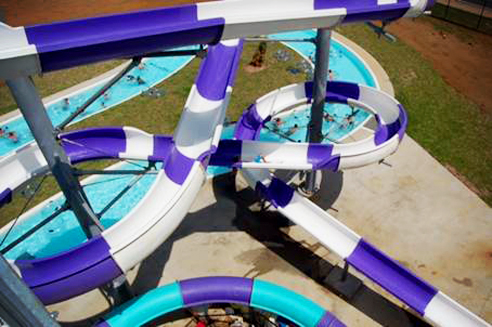 Horizontal Water Filters for Outdoor Water Park from Waterco