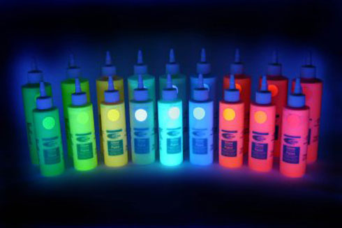 Glow in the dark spray paint ideas