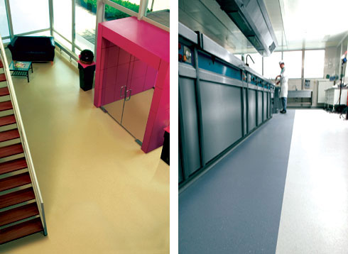 The Step collection includes SureStep PUR, SafeStep Grip, SafeStep and SafeStep R12.