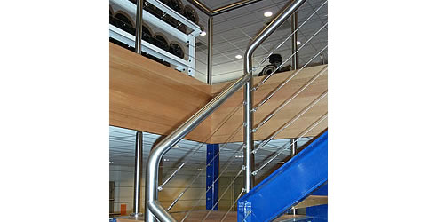 stainless steel handrails