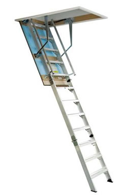 aluminium attic ladder