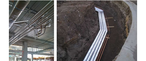 thermal pipe insulation