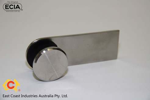 stainless steel bracket with weldable plate