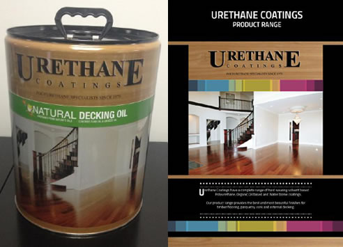 urethane coatings decking oil and product range brochure