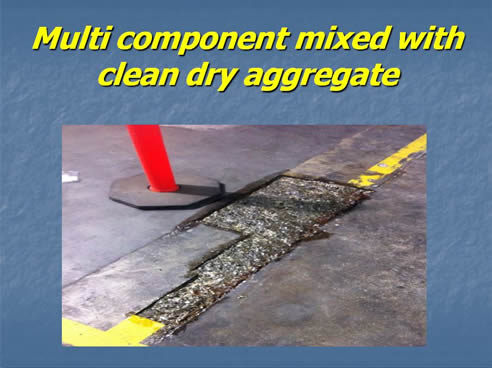 multi componant concrete repair