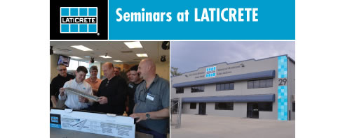 seminars at laticrete