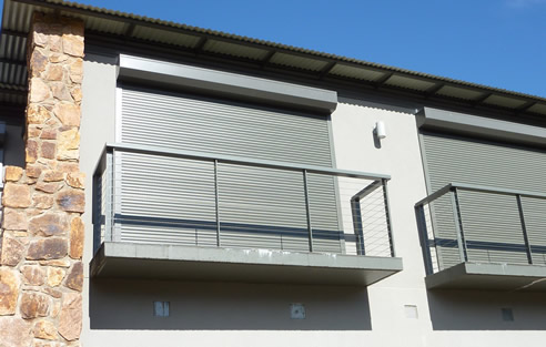 bal-40 rated roller shutters