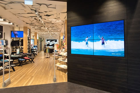 timber look vinyl billabong retail store