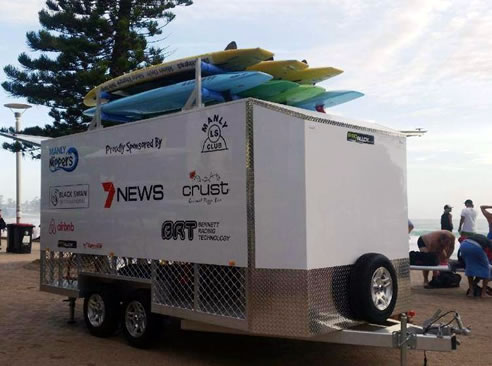 manly surf life saving club trailer