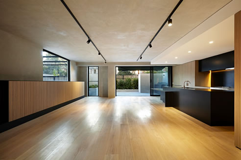 natural timber floor finish
