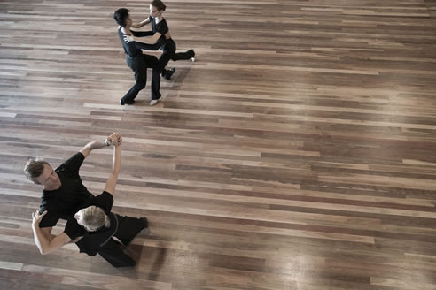 timber dance floor