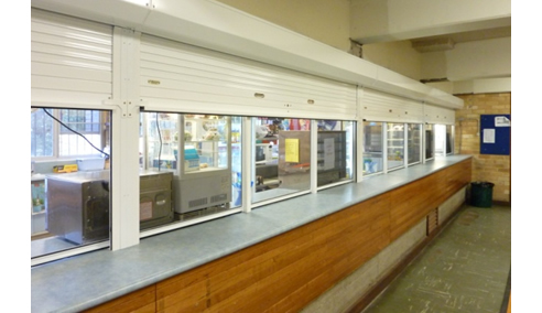 canteen secure shutters