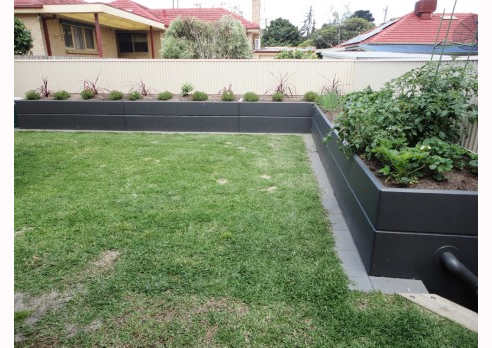 water tank garden beds