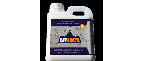 Efflock grout sealer from MDC Mosaics and Tiles