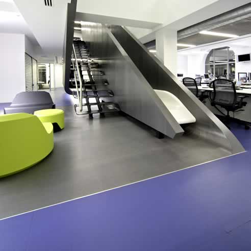 Grey Rubber Flooring