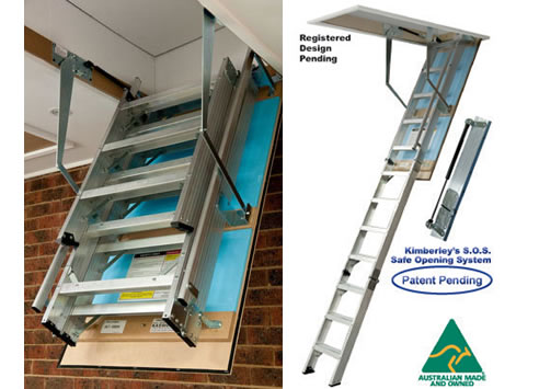 commercial attic ladders
