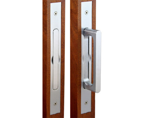 recessed door pull