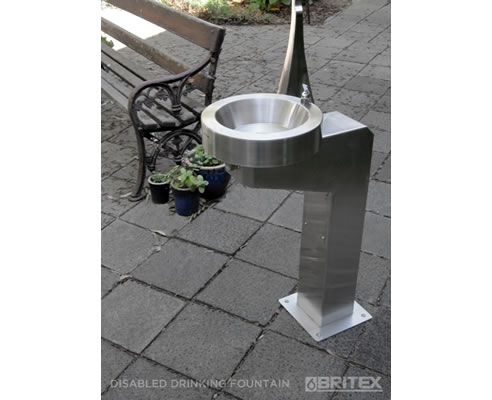 disabled access drinking fountain