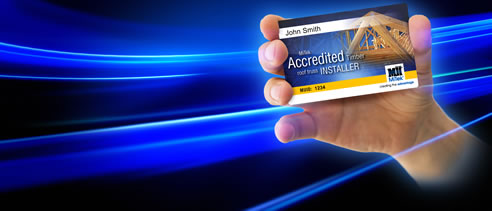 accredited roof truss installer card