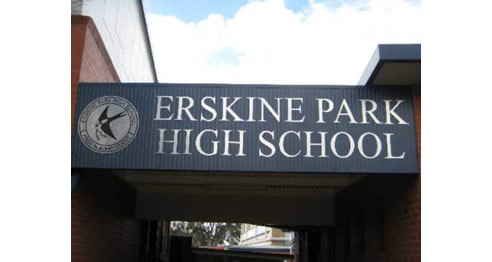 erskine park high school signage