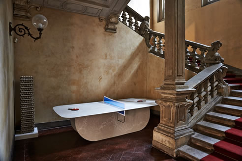 caesarstone ping pong table