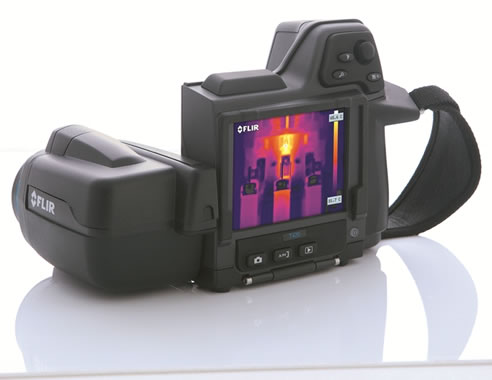 flir hand held thermal imaging camera t400