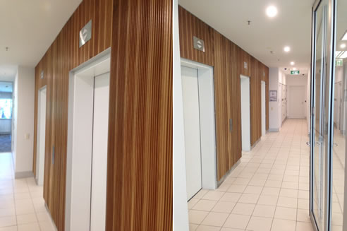 timber diffuser interior lining panels