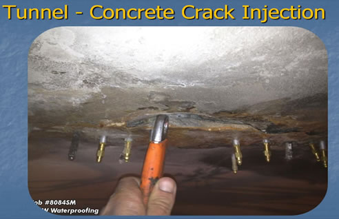concrete crack injection