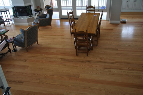 american oak floor