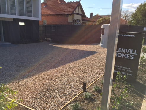 TurfPave HD for a Glenvill Display Home