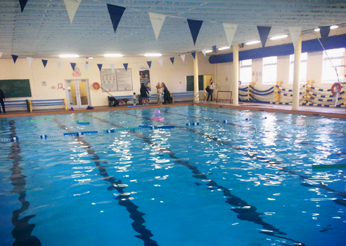 School indoor pool and sporting complex from Waterco